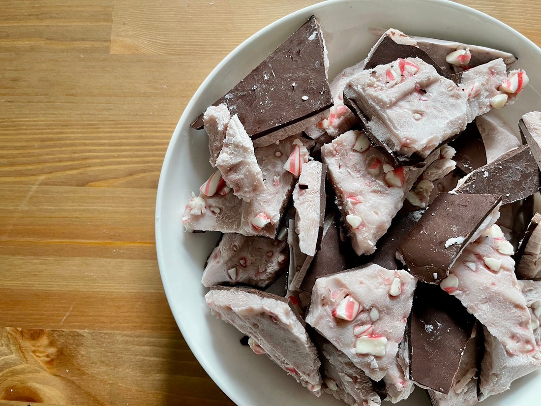 Festive Peppermint Yogurt Bark: A Healthy Treat for the Holidays