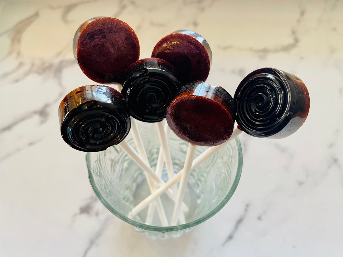 Lollipops in a jar