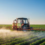 crops being sprayed