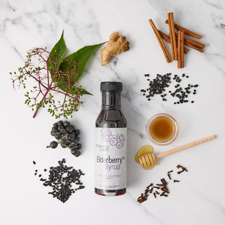 Organic Elderberry Syrup