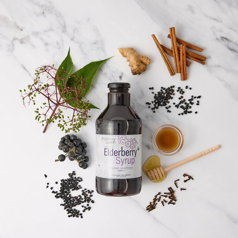 Organic Elderberry Syrup 24 fl oz