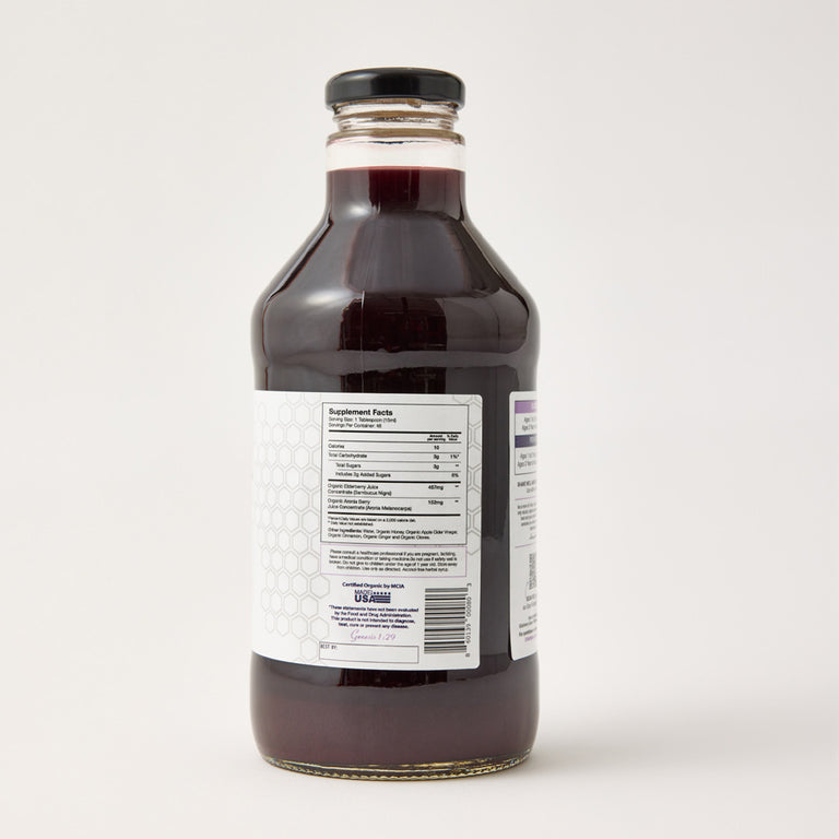 Organic Elderberry Syrup 24 fl oz