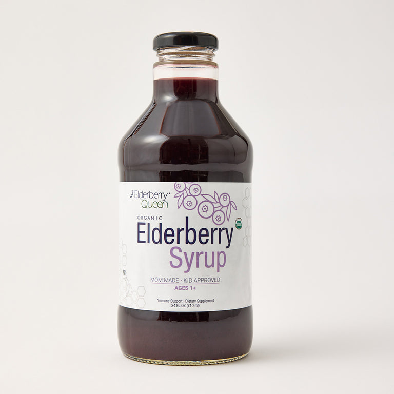 Organic Elderberry Syrup 24 fl oz