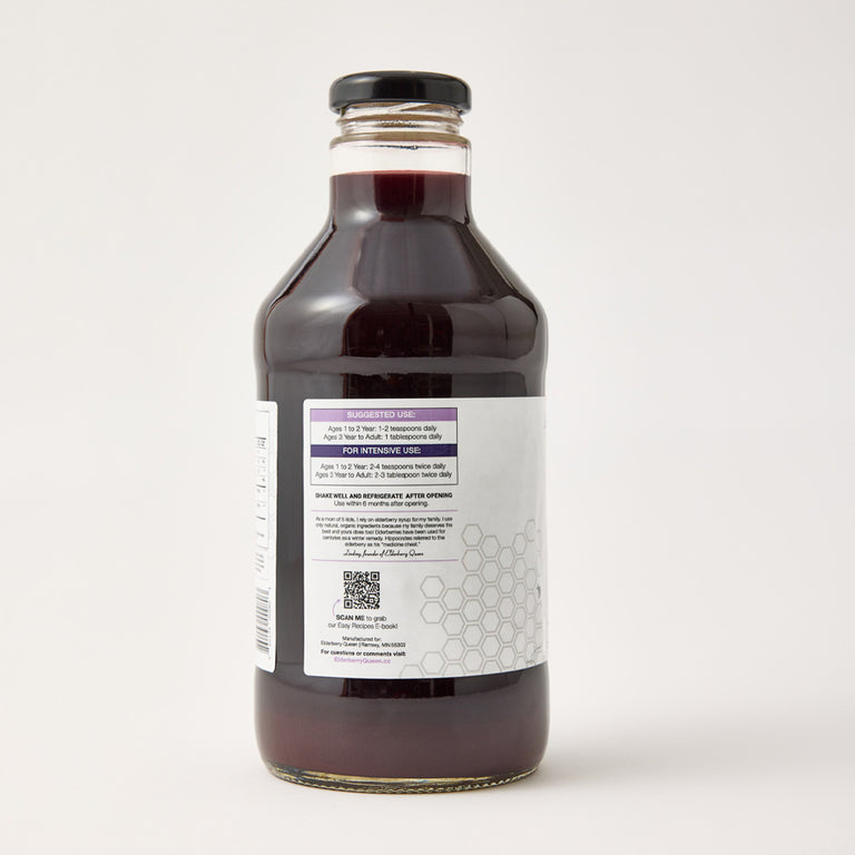 Organic Elderberry Syrup 24 fl oz