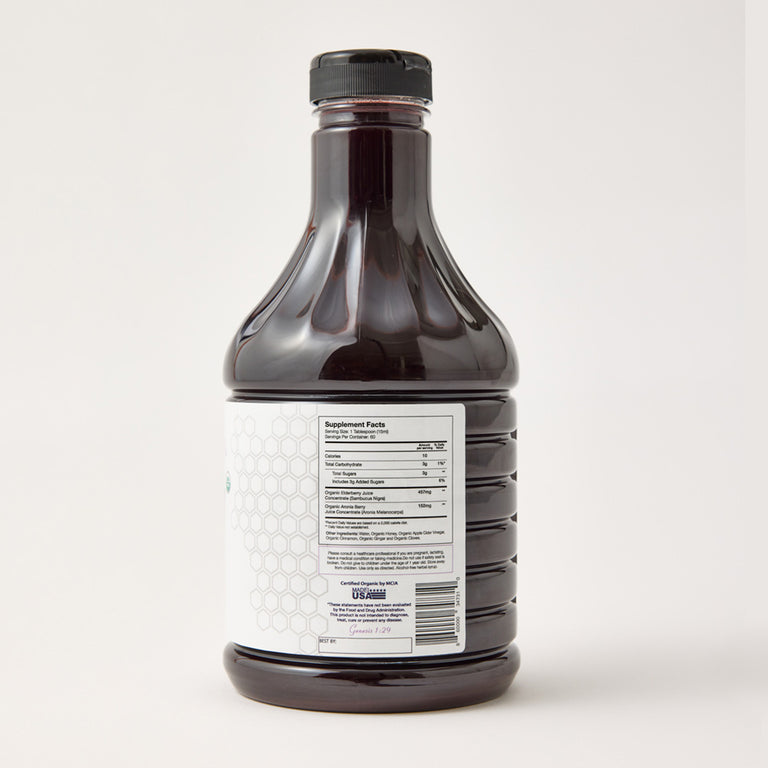 Organic Elderberry Syrup