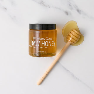 Local Raw Honey- 4 fl/oz- Case of 6