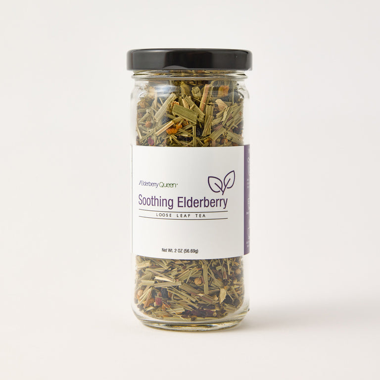 Soothing Elderberry Loose Leaf Tea 2oz- Case of 6