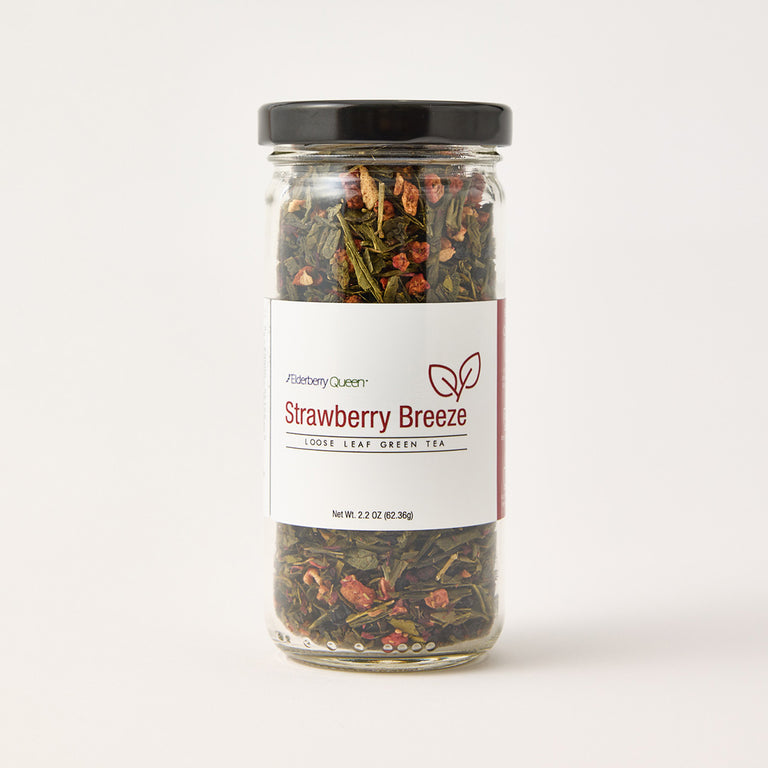 Strawberry Breeze Green Tea 2.2oz- Case of 6