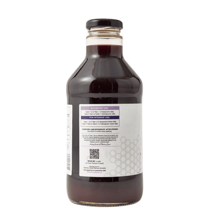 Organic Elderberry Syrup 24 fl oz