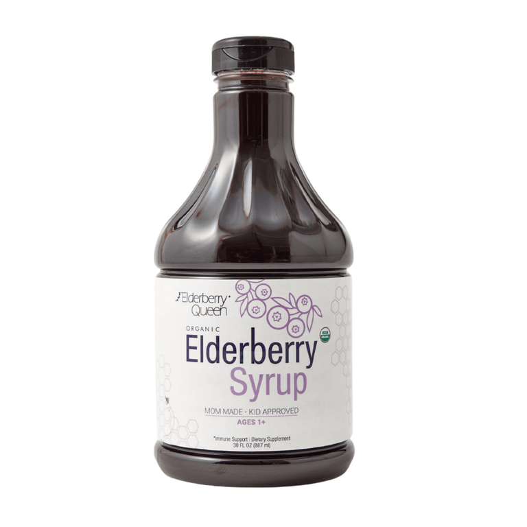 Organic Elderberry Syrup 30 fl oz