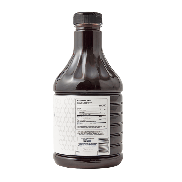 Organic Elderberry Syrup 30 fl oz