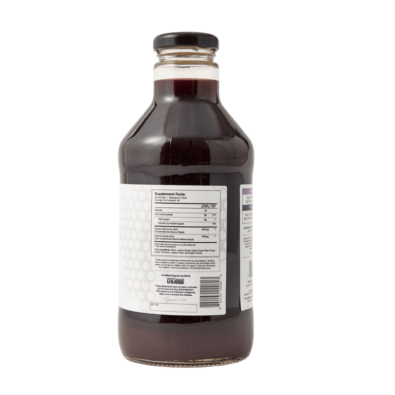 Organic Elderberry Syrup 24 fl oz