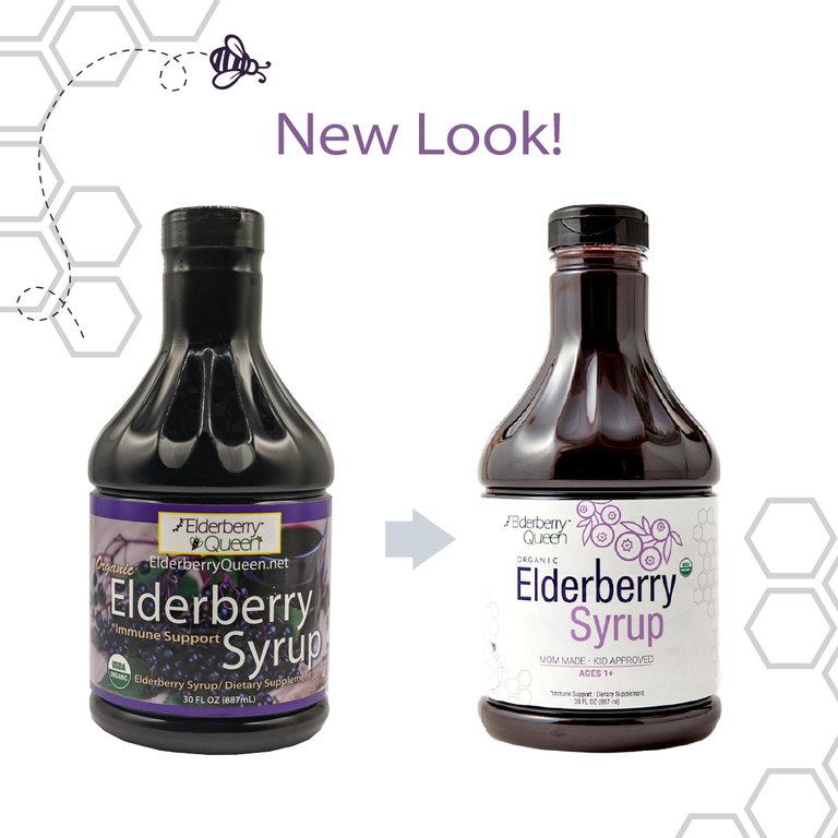 Organic Elderberry Syrup 30 fl oz